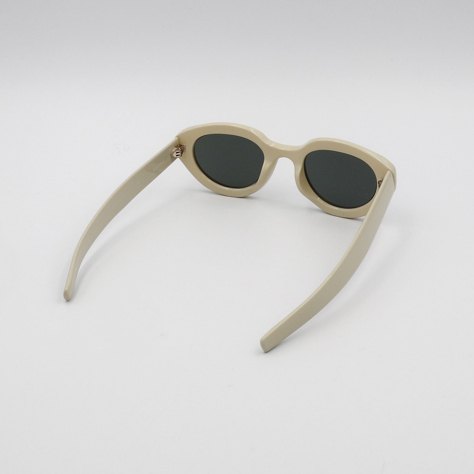 「Vanessa」Sunglasses Ivory × Gray Lens