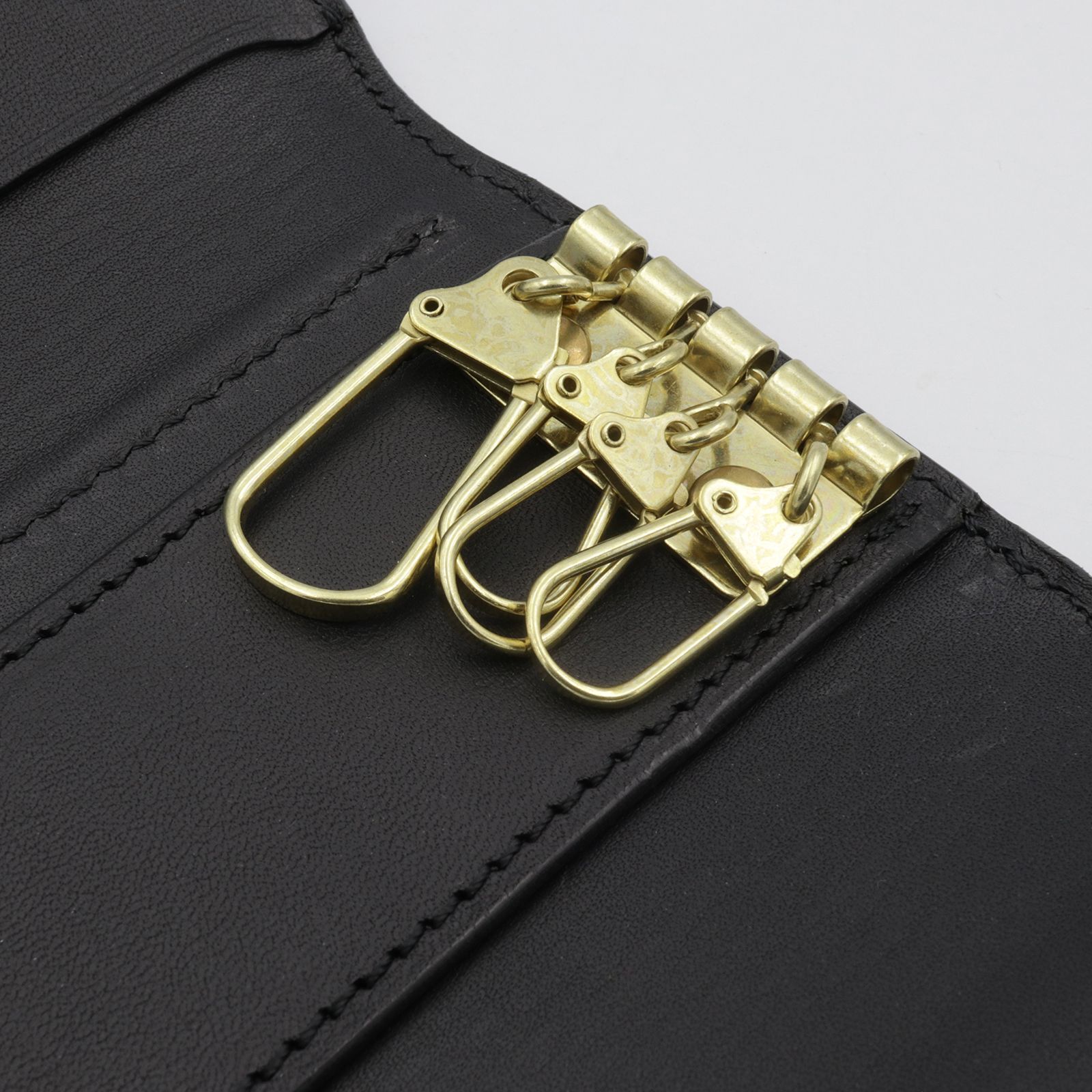 【Dual】コイン＆キーケース サドルプルアップ ブラック