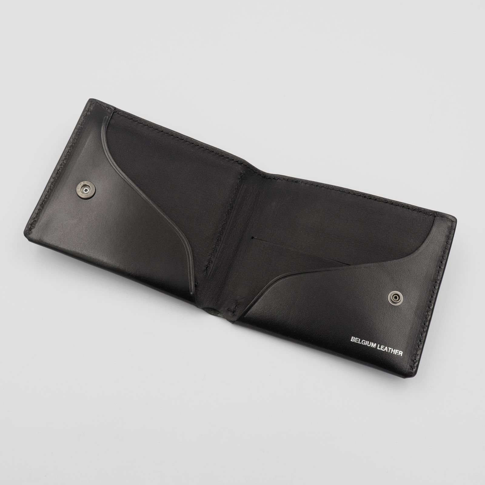 【Dual】スリムウォレット サドルプルアップ ブラック