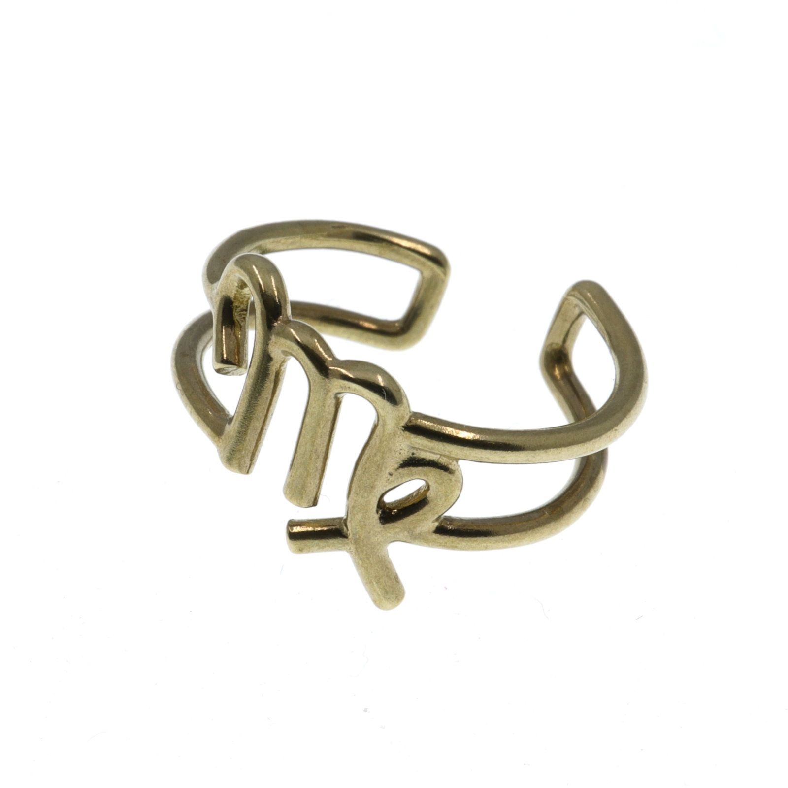 「horoscope ring Virgo」リング おとめ座 ゴールド