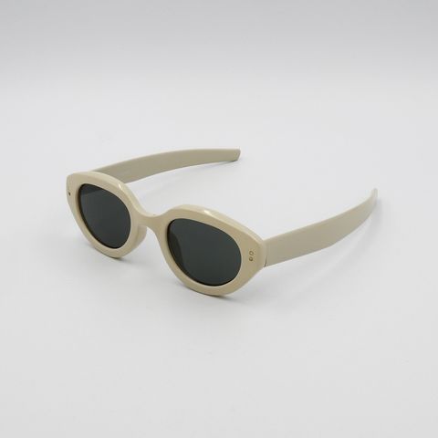 「Vanessa」Sunglasses Ivory × Gray Lens