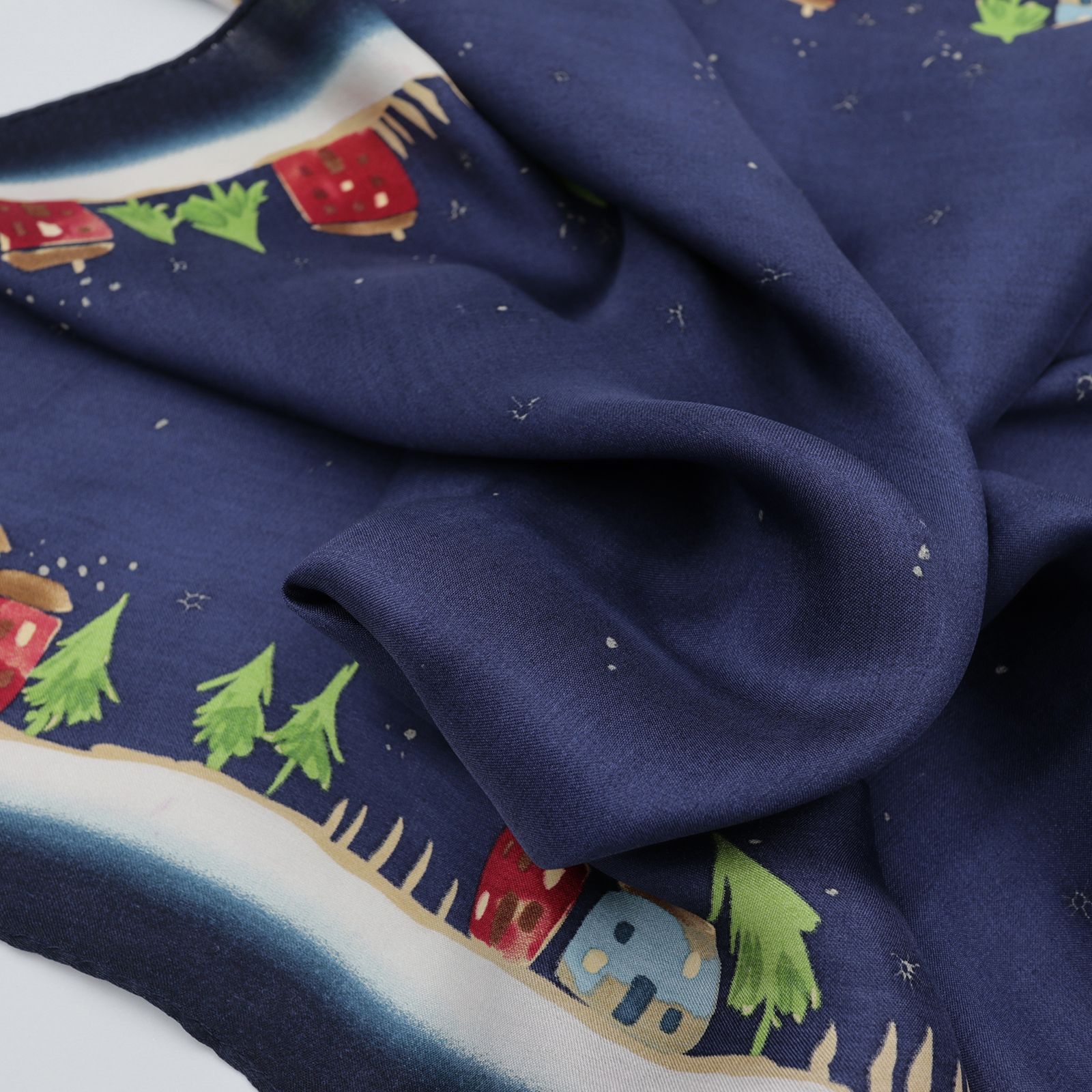 「ウインターアベニュー」ヴィンテージスカーフ ヨーロッパ