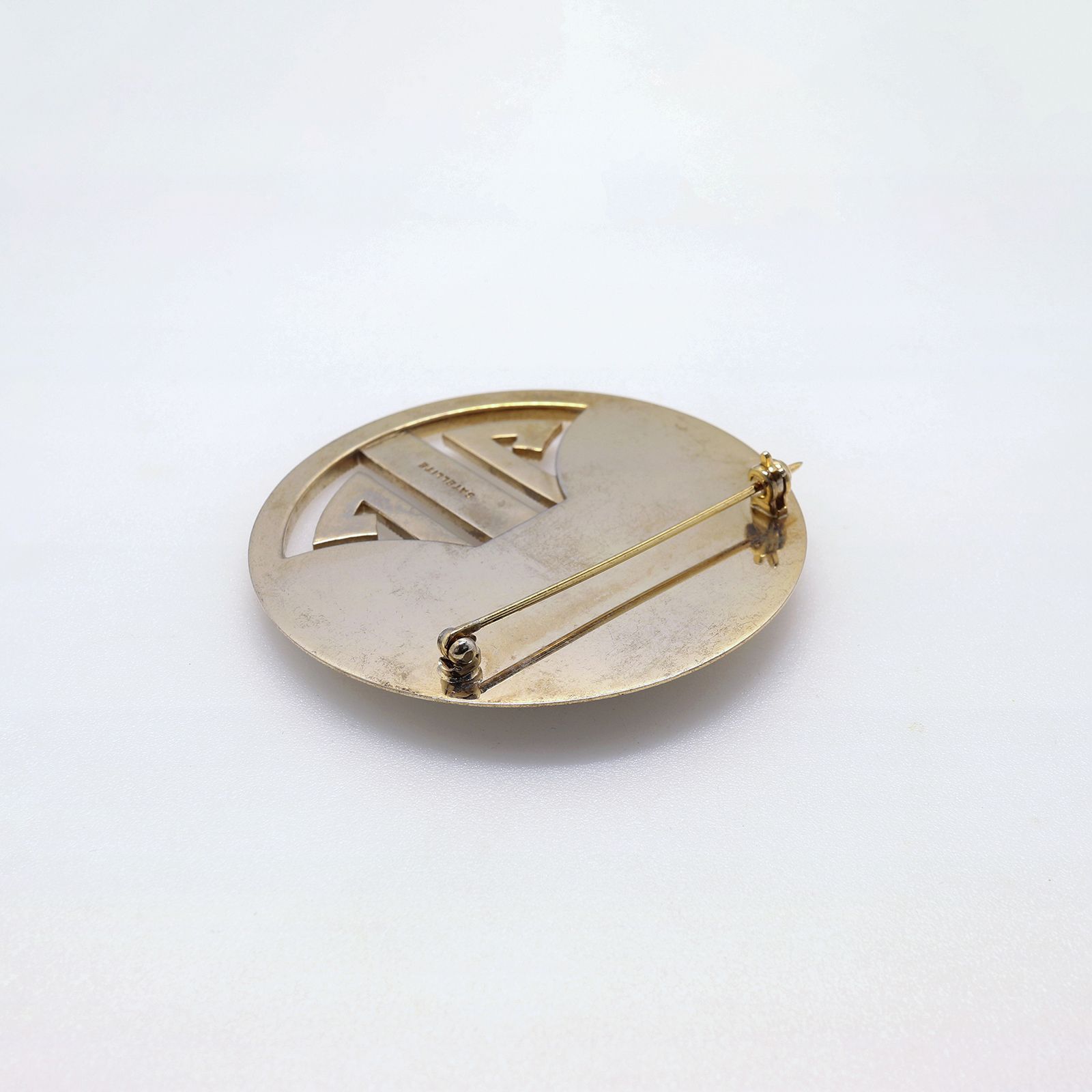 「アールデコサンライズ」ブローチ フランス SATELLITE