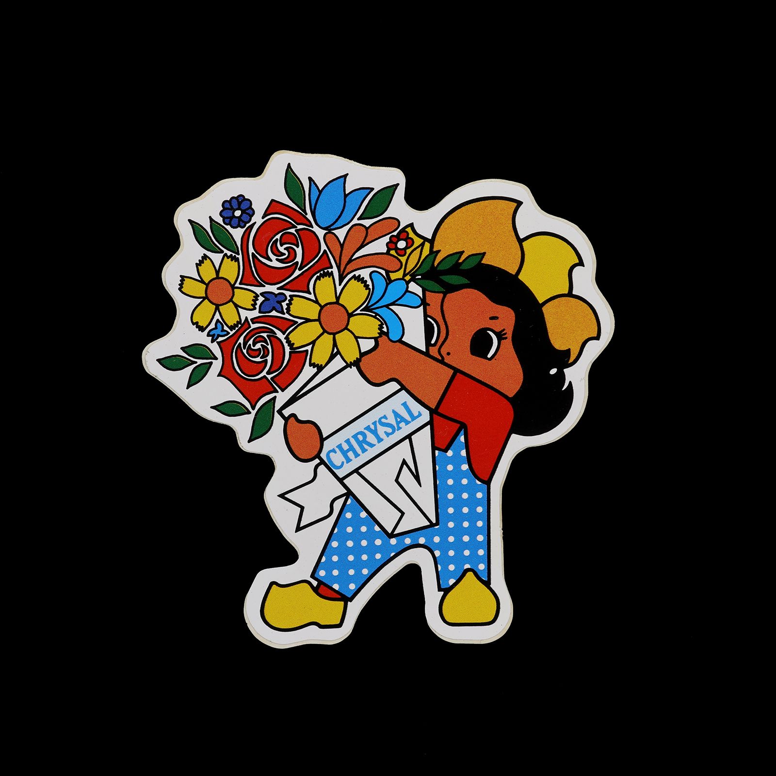 「CHRYSAL」ヴィンテージステッカー ヨーロッパ