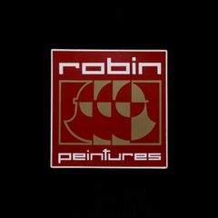 「robin peintures」ヴィンテージステッカー ヨーロッパ