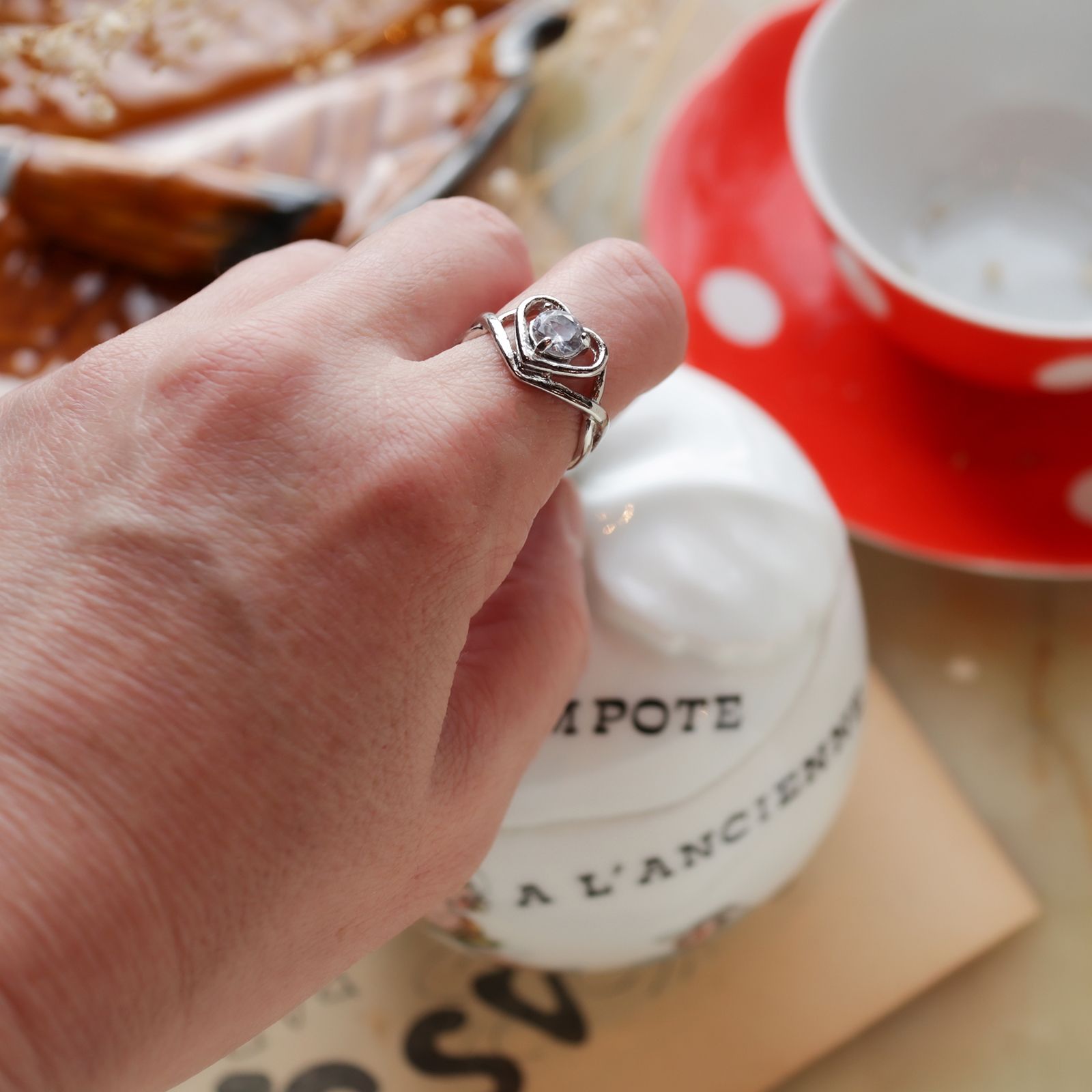 「オープンハートクラシック」デッドストックリング イギリス