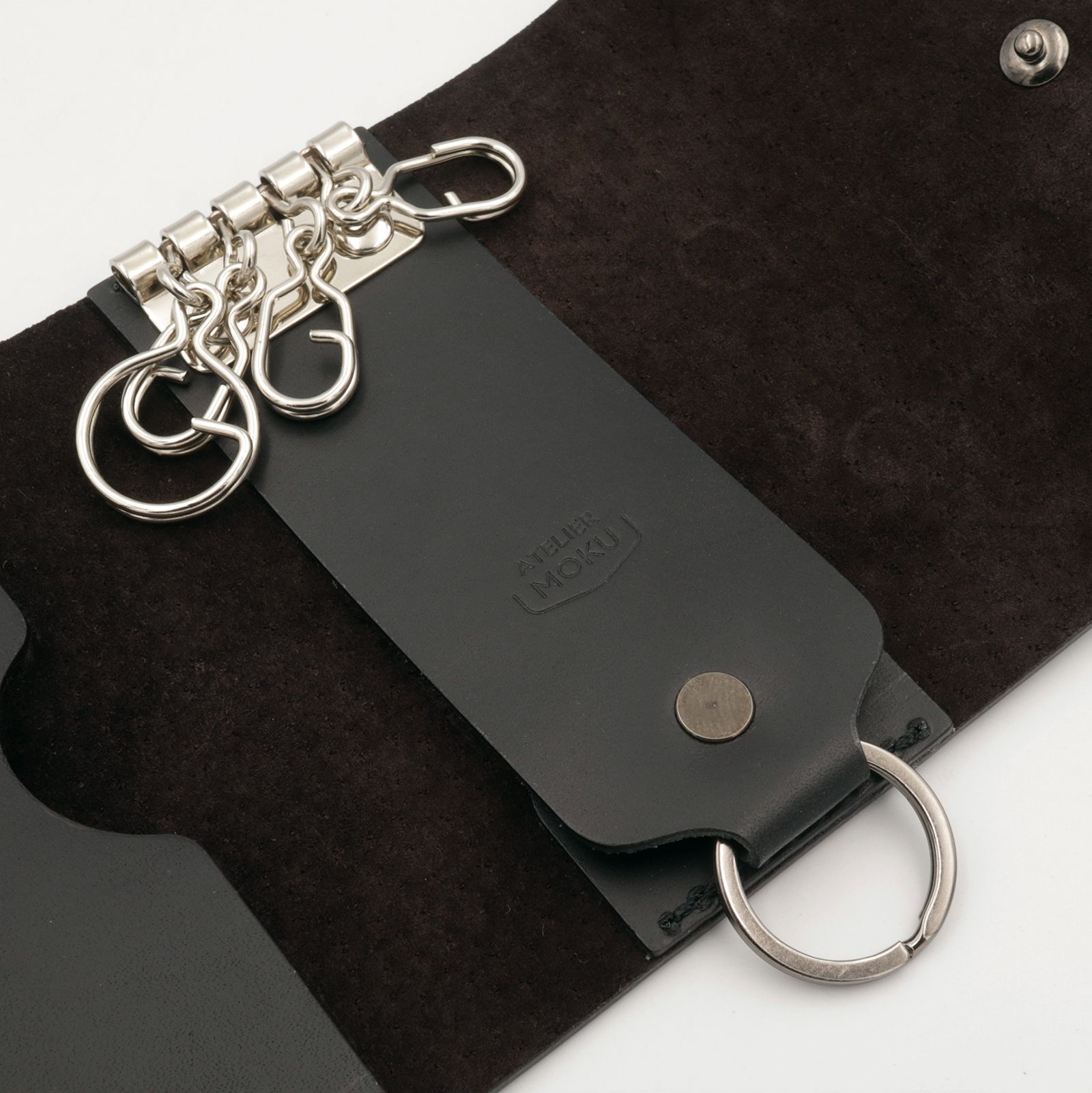 「Rich Koron Buttero」キーケース black