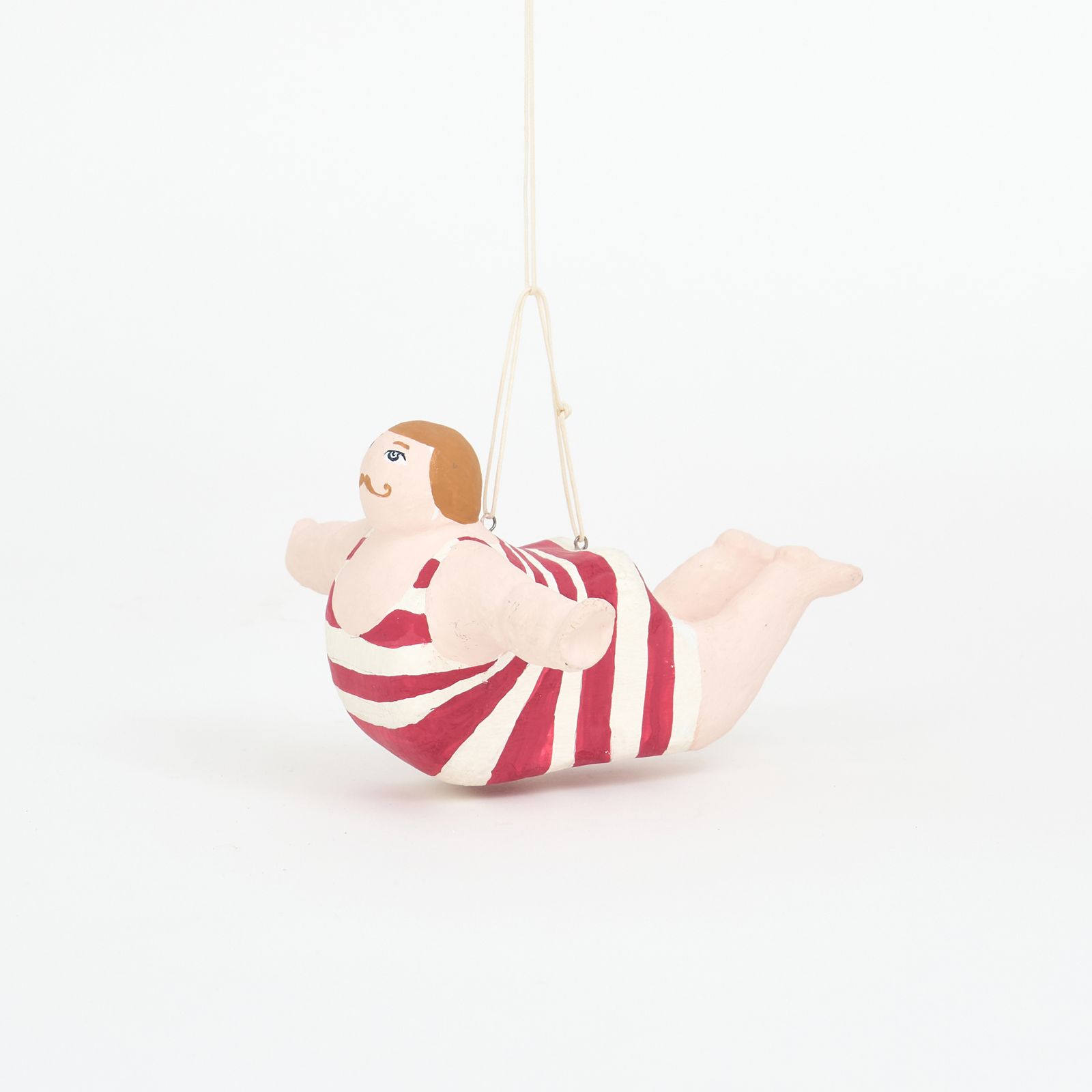 PAPIER MACHE LITTLE HANGING DIVER STRIPE 【BATELA】