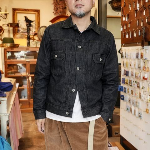 デニムジャケット 2ndモデル（TYPE IIタイプ） リプロダクト ブラック