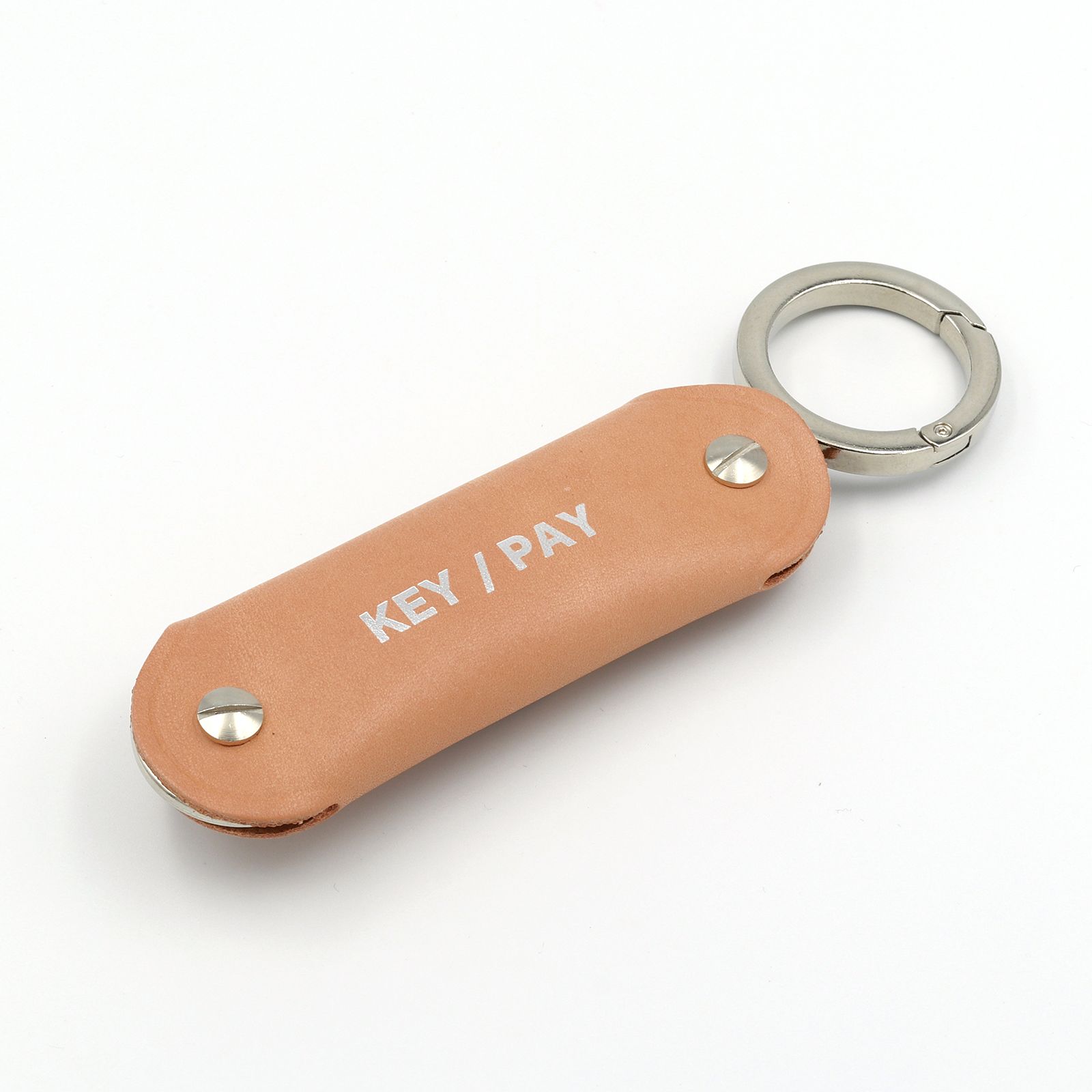 「KEY/PAY」キー＆コインケース ナチュラル