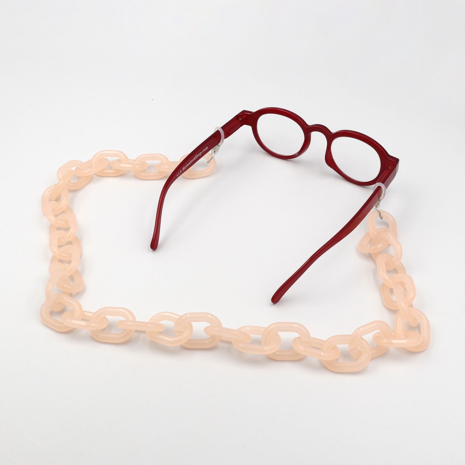 「Chunky Chain」グラスチェーン nude