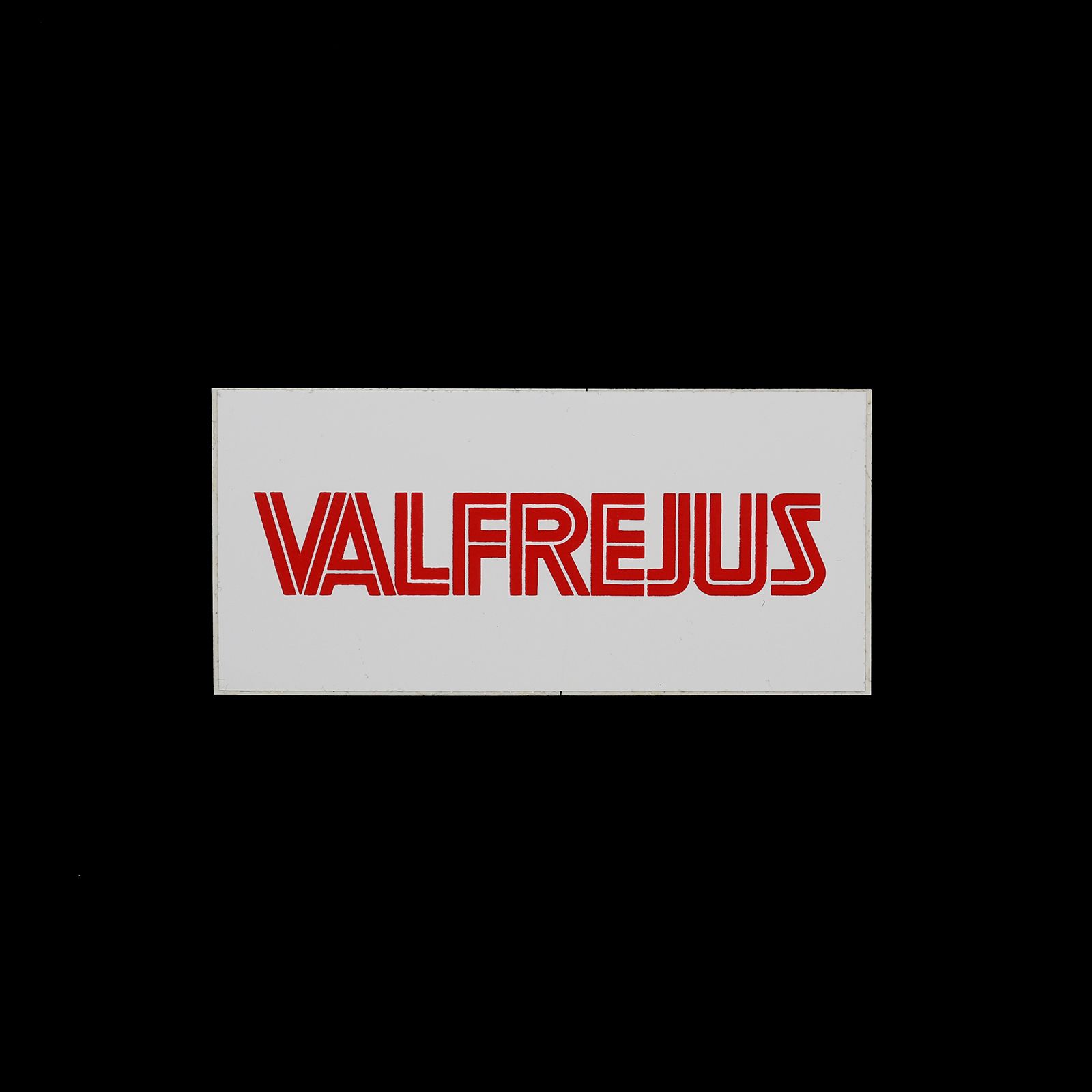 「VALFREJUS」ヴィンテージステッカー ヨーロッパ