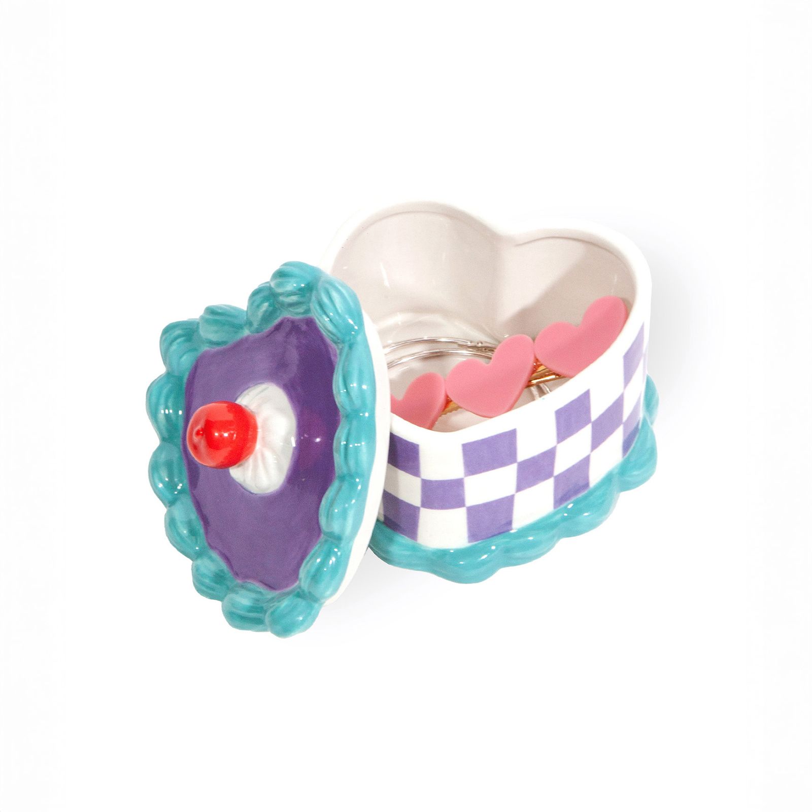 「SWEETIE STRAGE BOX HEART」小物入れ
