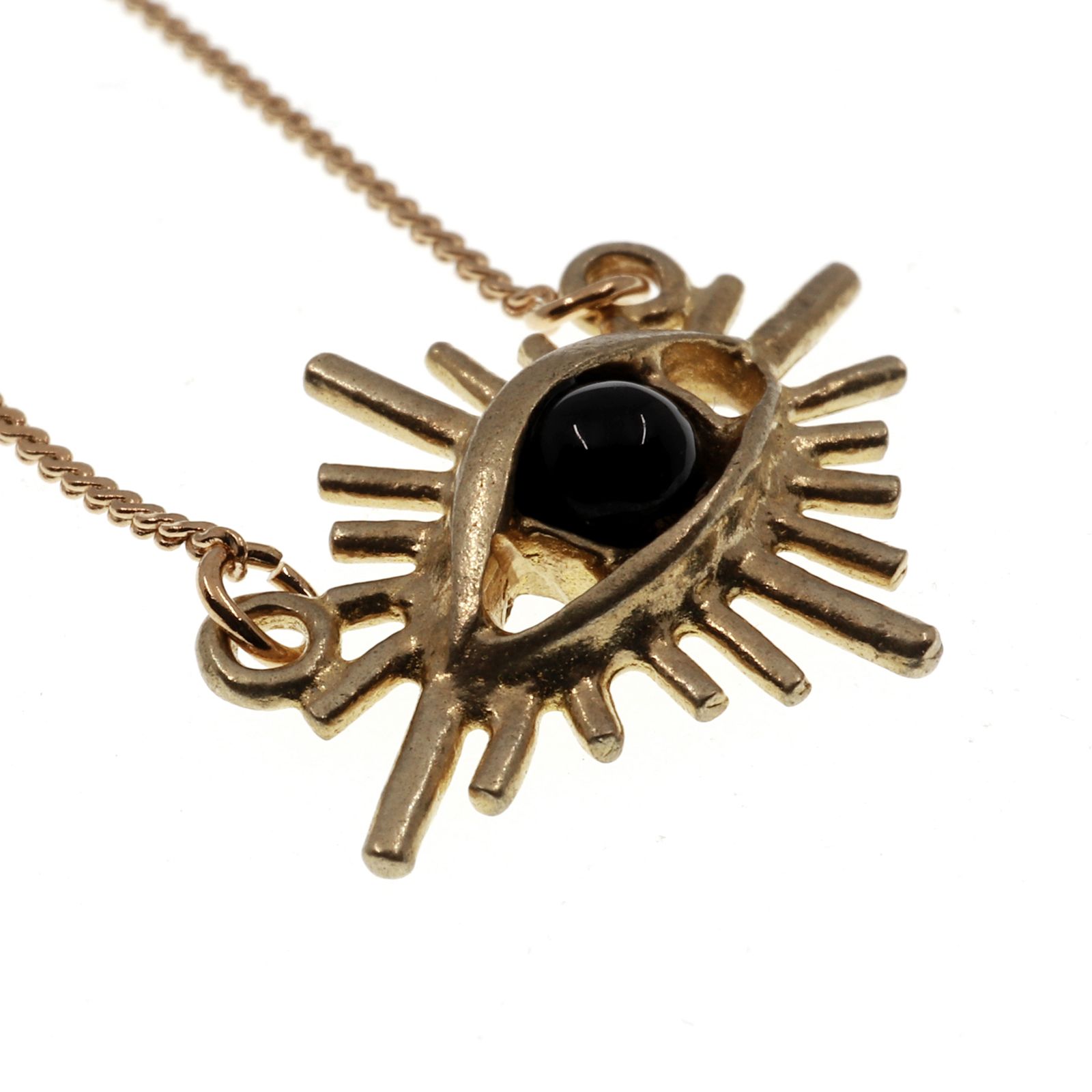 「Rock eye necklace」ネックレス ブラックアイ