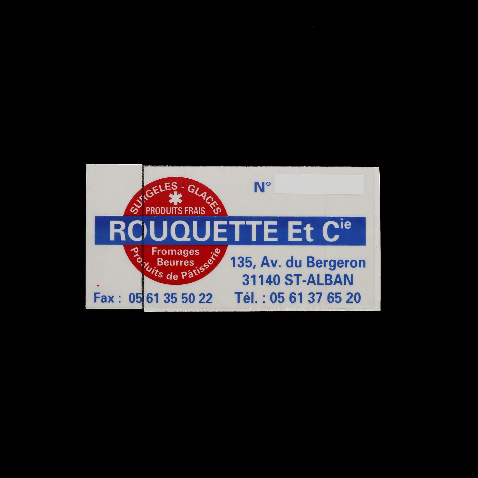 「ROUQUETTE ET Cie」ヴィンテージステッカー ヨーロッパ