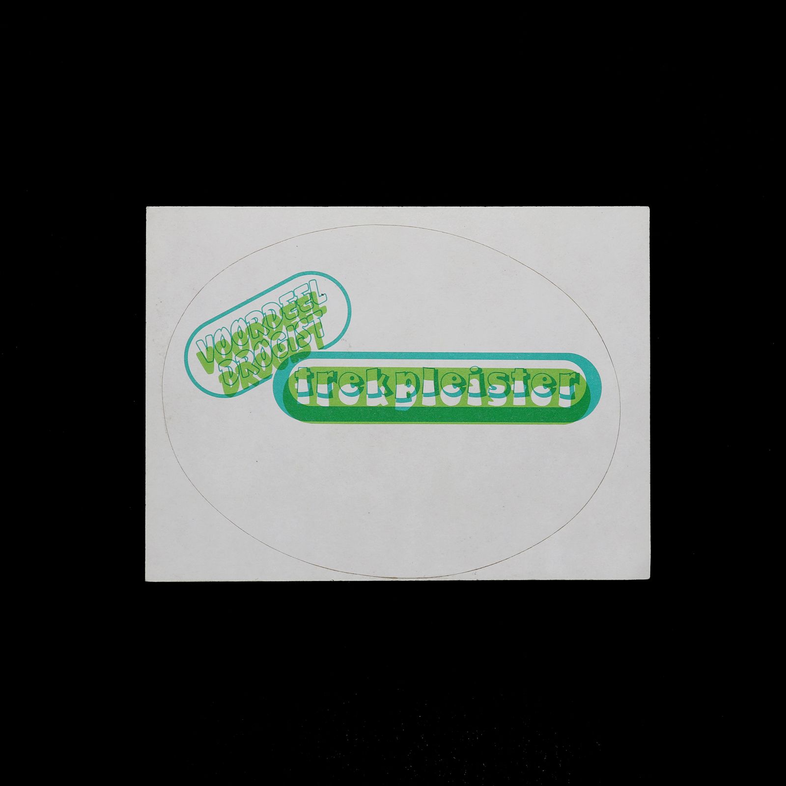 「trekpleister」ヴィンテージステッカー ヨーロッパ