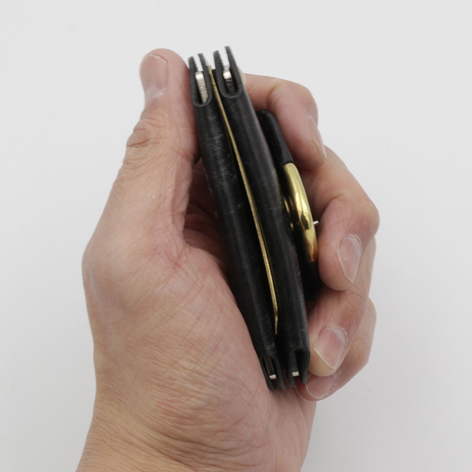 【Cramp】ミニキーケース＆シューホーン ブライドルレザー ネイビー