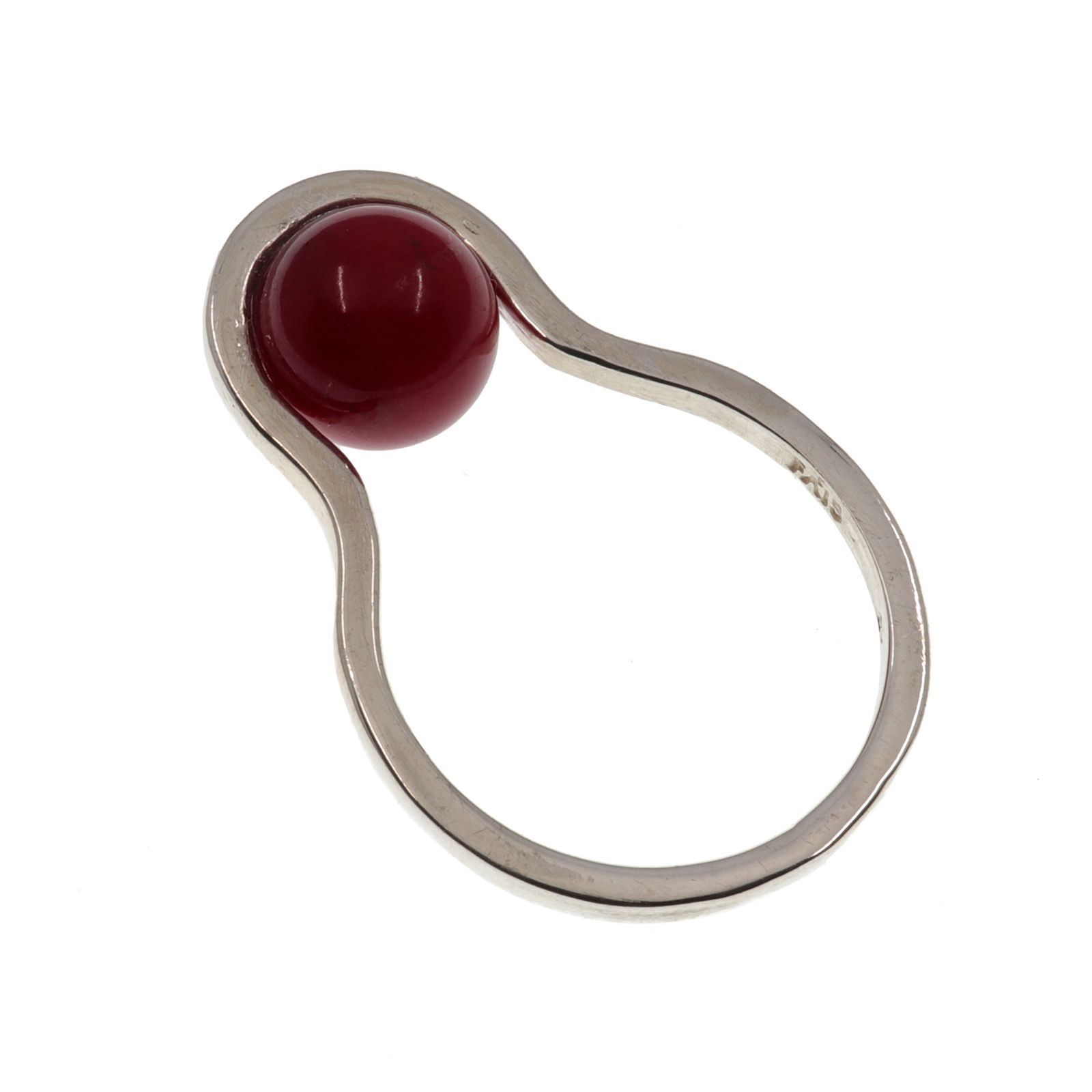 「PEANUTS RING」リング サンゴ
