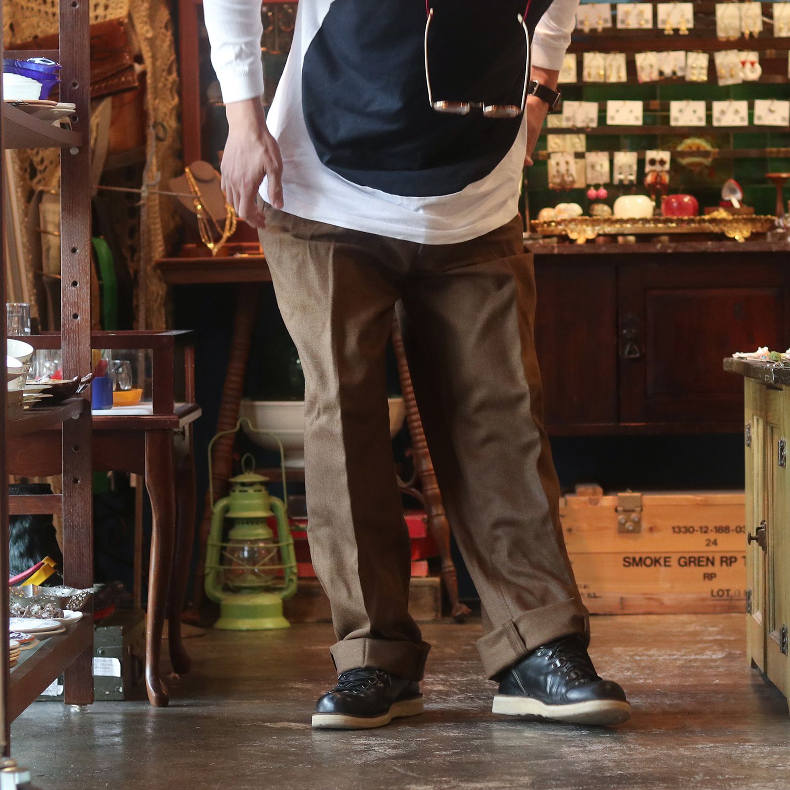 「BRITISH ARMY ALL RANKS No.2 DRESS WOOL TROUSERS」ユーズド イギリス 1990-2000s