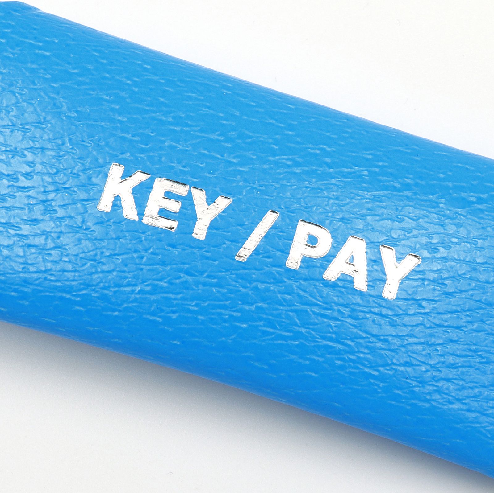 「Neon KEY/PAY」キー＆コインケース ブルー