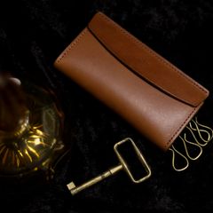 「FERMA KEYCASE」 キーケース ライトブラウン