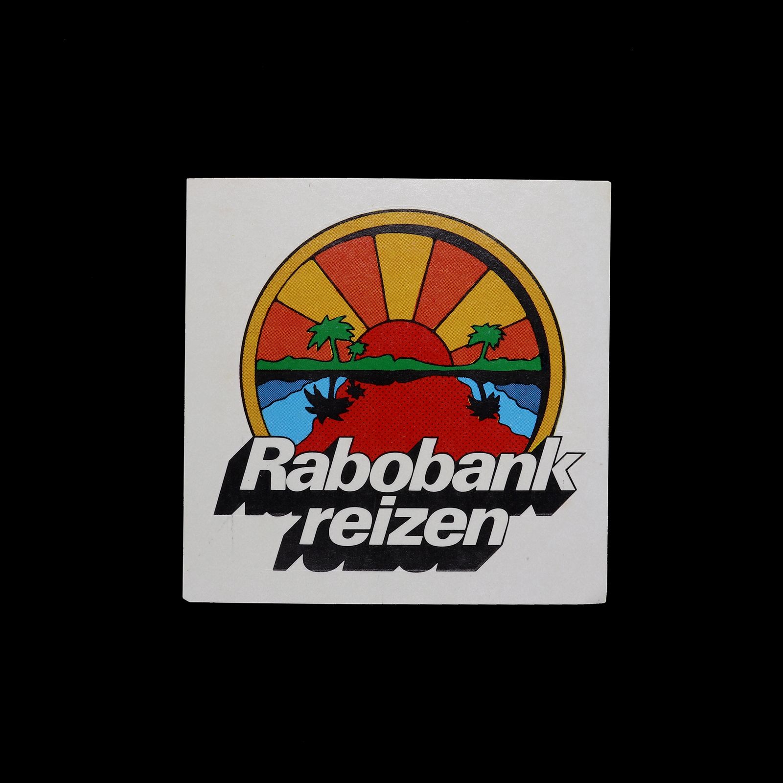 「Rabobank reizen」ヴィンテージステッカー ヨーロッパ