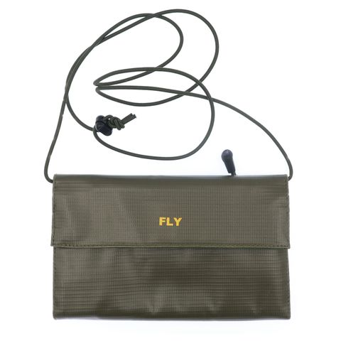 「FLY Long Wallet」ショルダーウォレットXL オリーブ