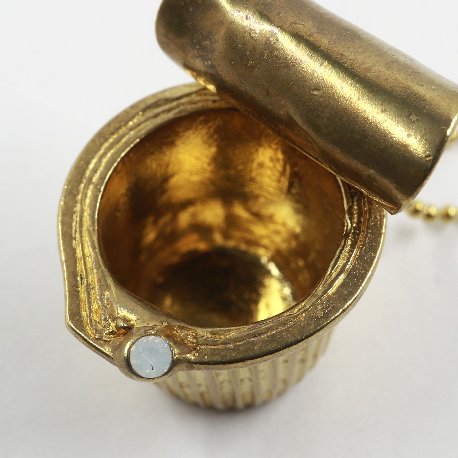 「coffee fresh necklace gold」ネックレス