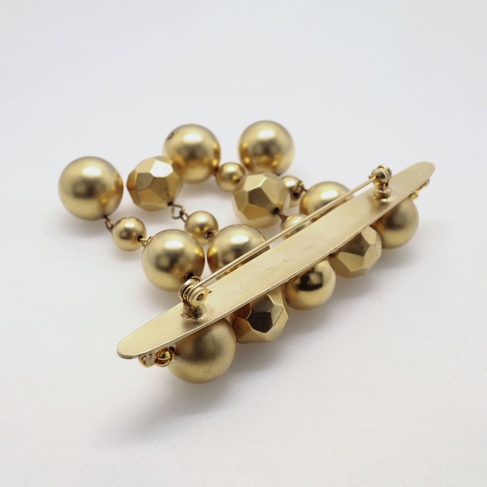 「メタルバブルシャワー」ブローチ ヨーロッパ