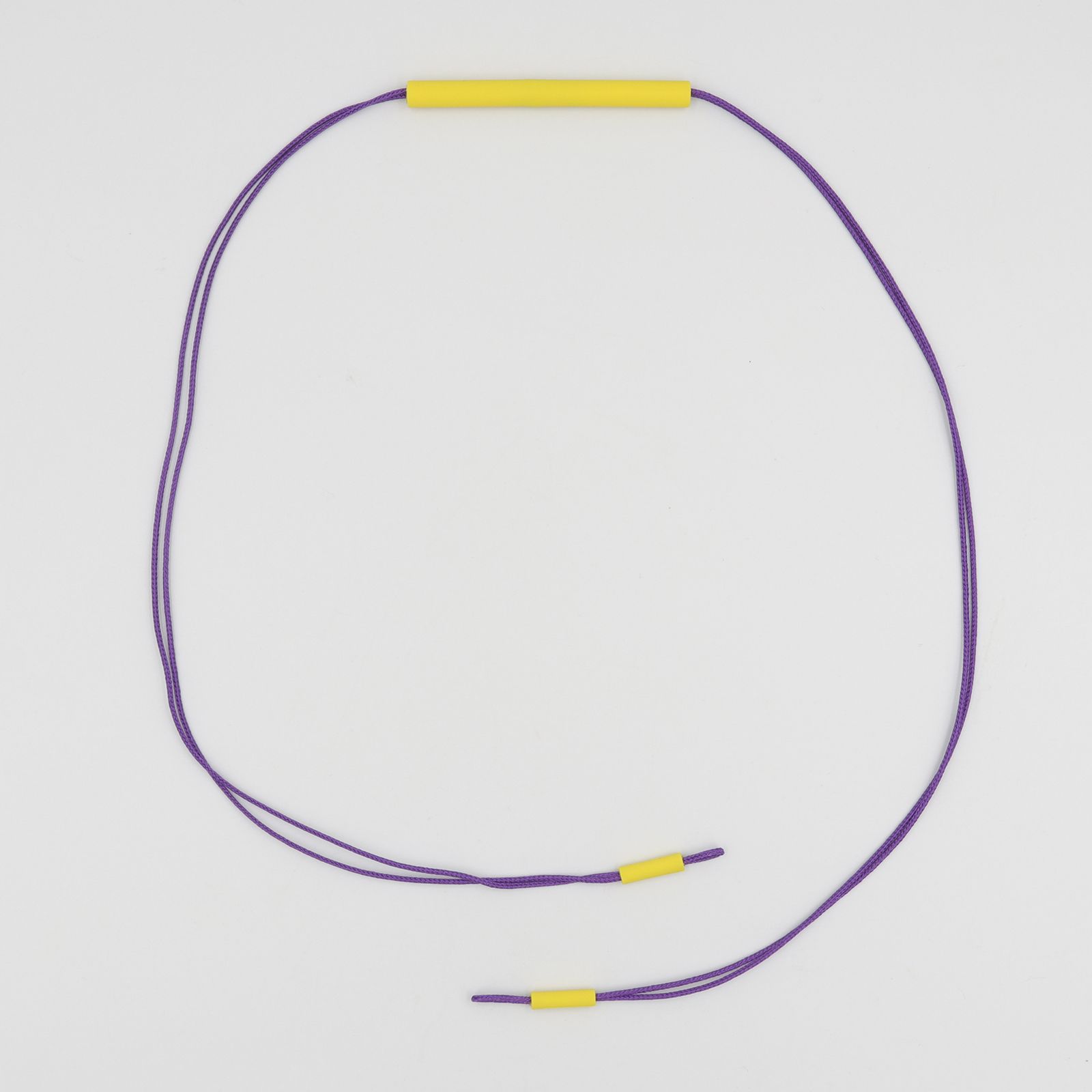 PARALLELLINES アイグラスコード スタンダード イエロー×パープルラインズ
