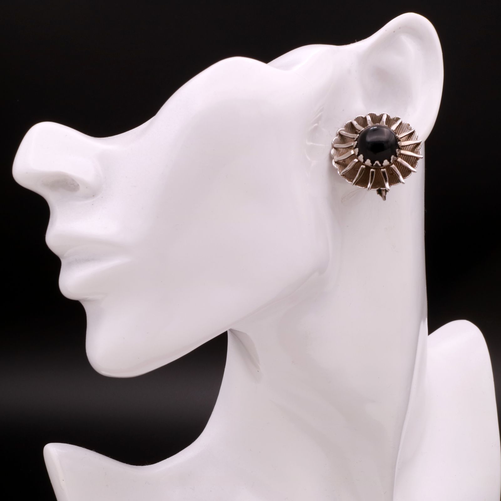 「60s SARAH COV. 放射デザイン」イヤリング ヨーロッパ