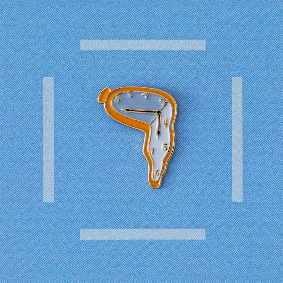 「The Persistence of Memory Salvador Dali」ピンズ 記憶の固執/ダリ