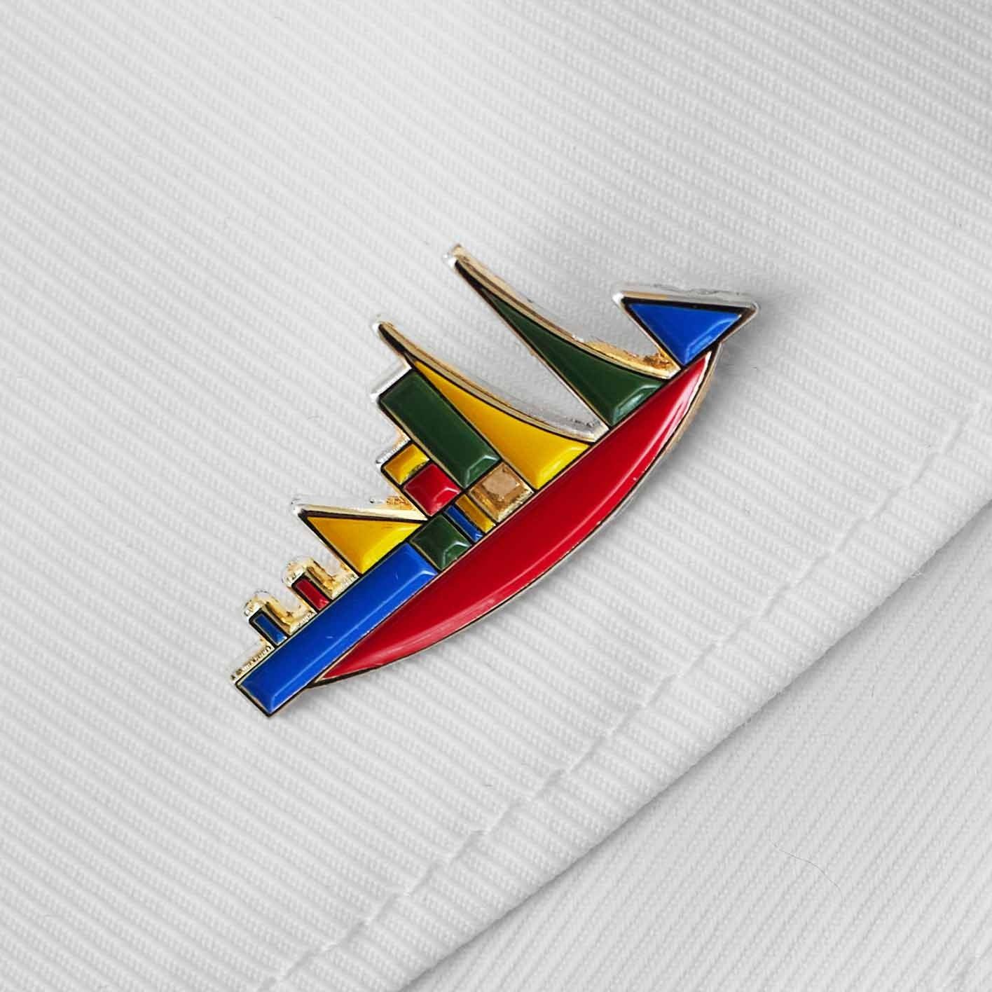 「Small Ship-Building Game」ピンズ バウハウスコレクション