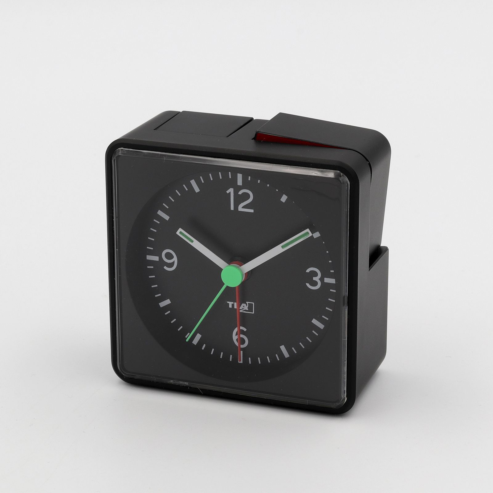 「Analogue alarm clock Push Wecker」アラームクロック BLACK TFA ドイツ