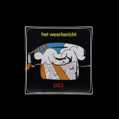 「het weerbericht」ヴィンテージステッカー ヨーロッパ