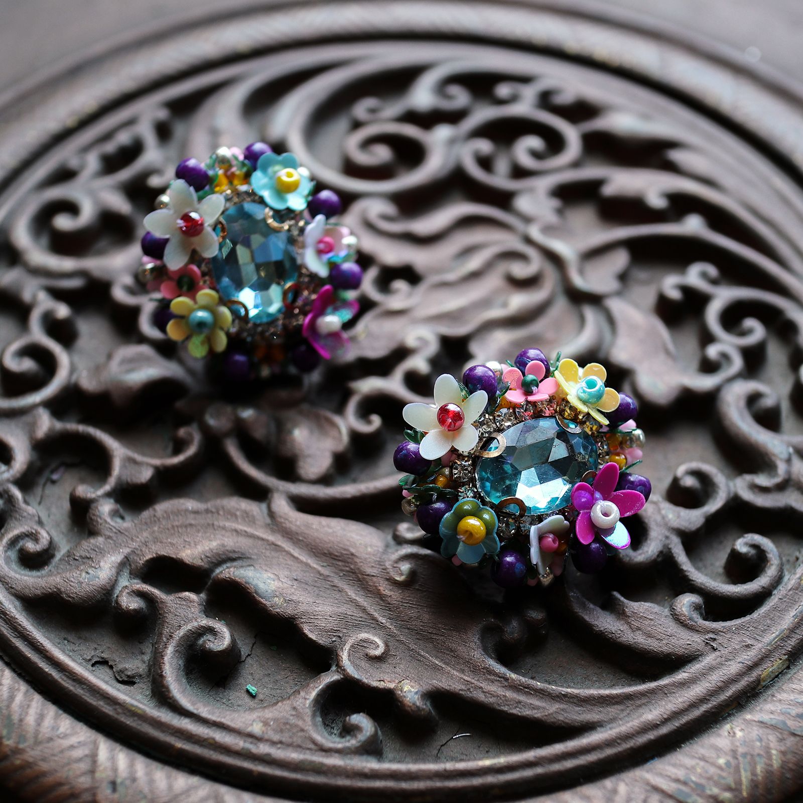 「tresor BIJOUX FLEUR」イヤリング