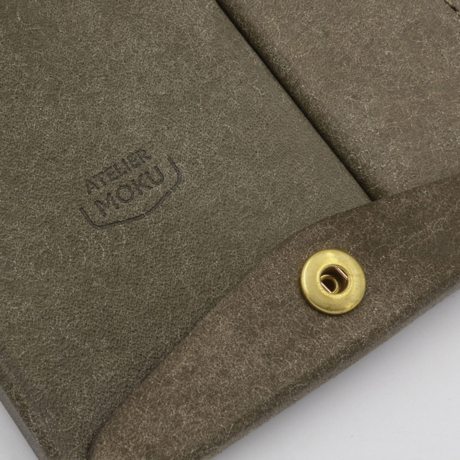 「小さく薄い財布SAKU ver.3 Pueblo」grigio