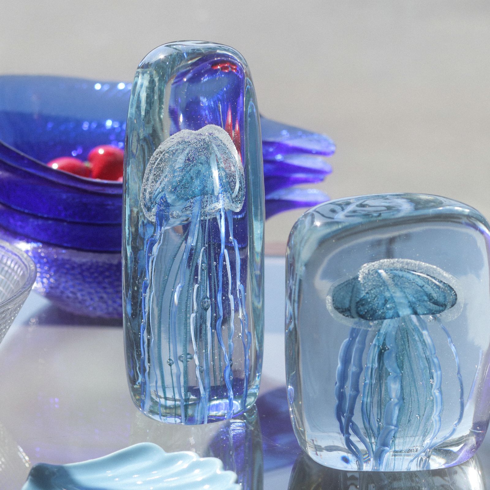 JELLYFISH TWISTED LEG "Square/Blue"