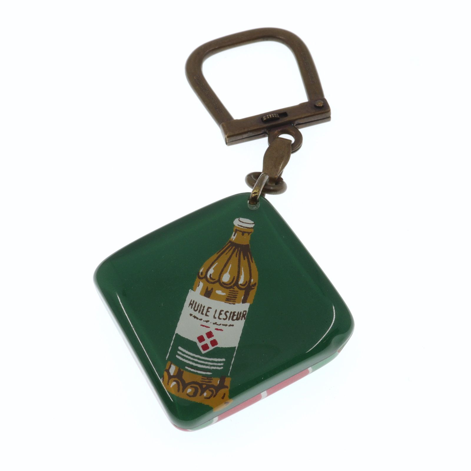 HUILE LESIEUR 食用油 ブルボンキーホルダー