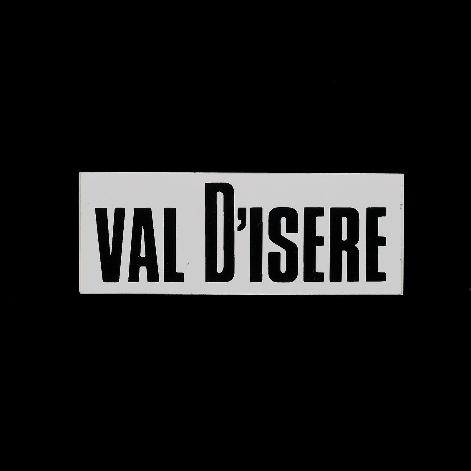 「VAL D'ISERE」ヴィンテージステッカー ヨーロッパ
