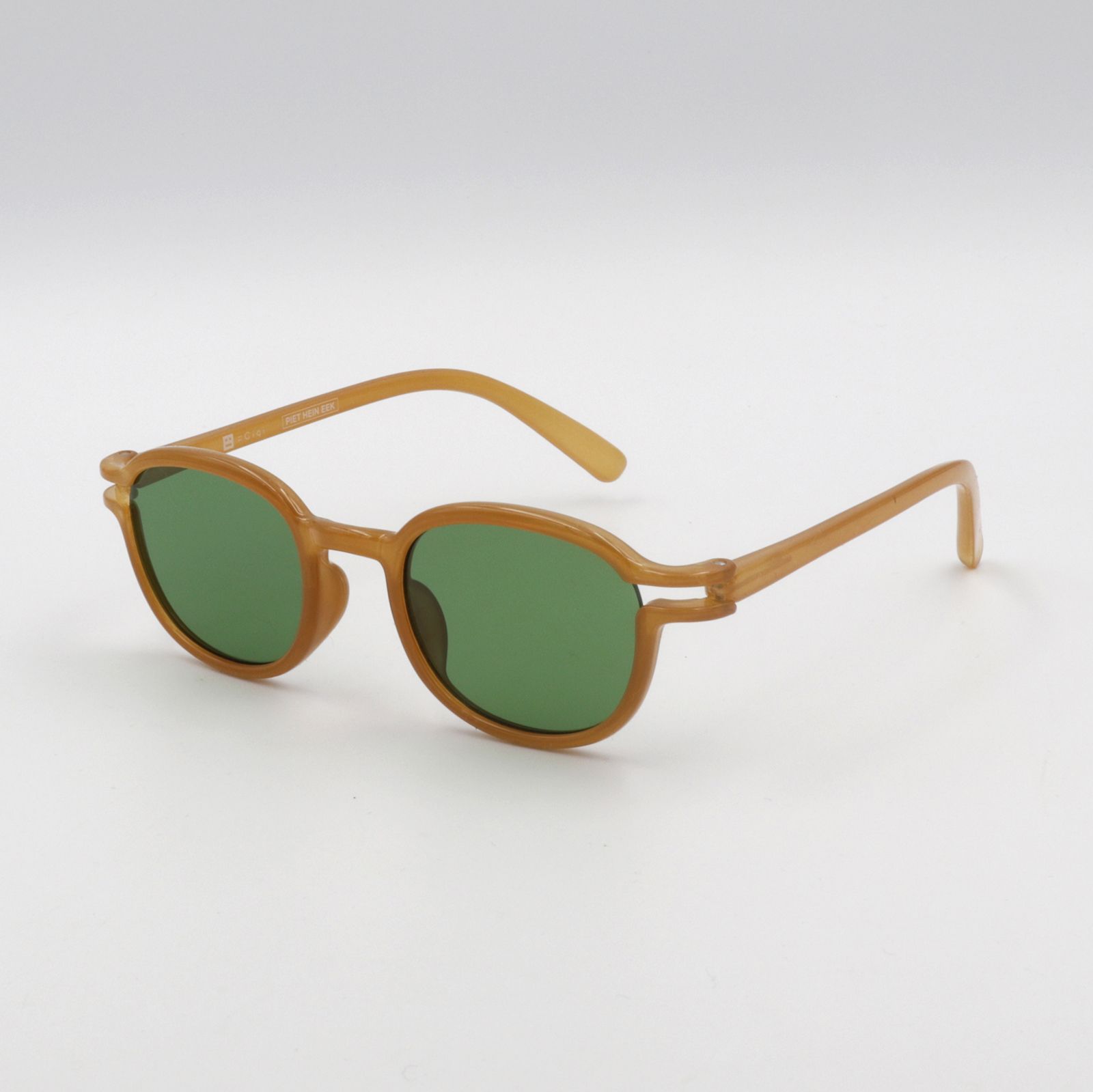 「HEIN」 POLYFONIA STUDIO Session "PIET HEIN EEK × Ciqi" Sunglasses CAMEL×Green Lens