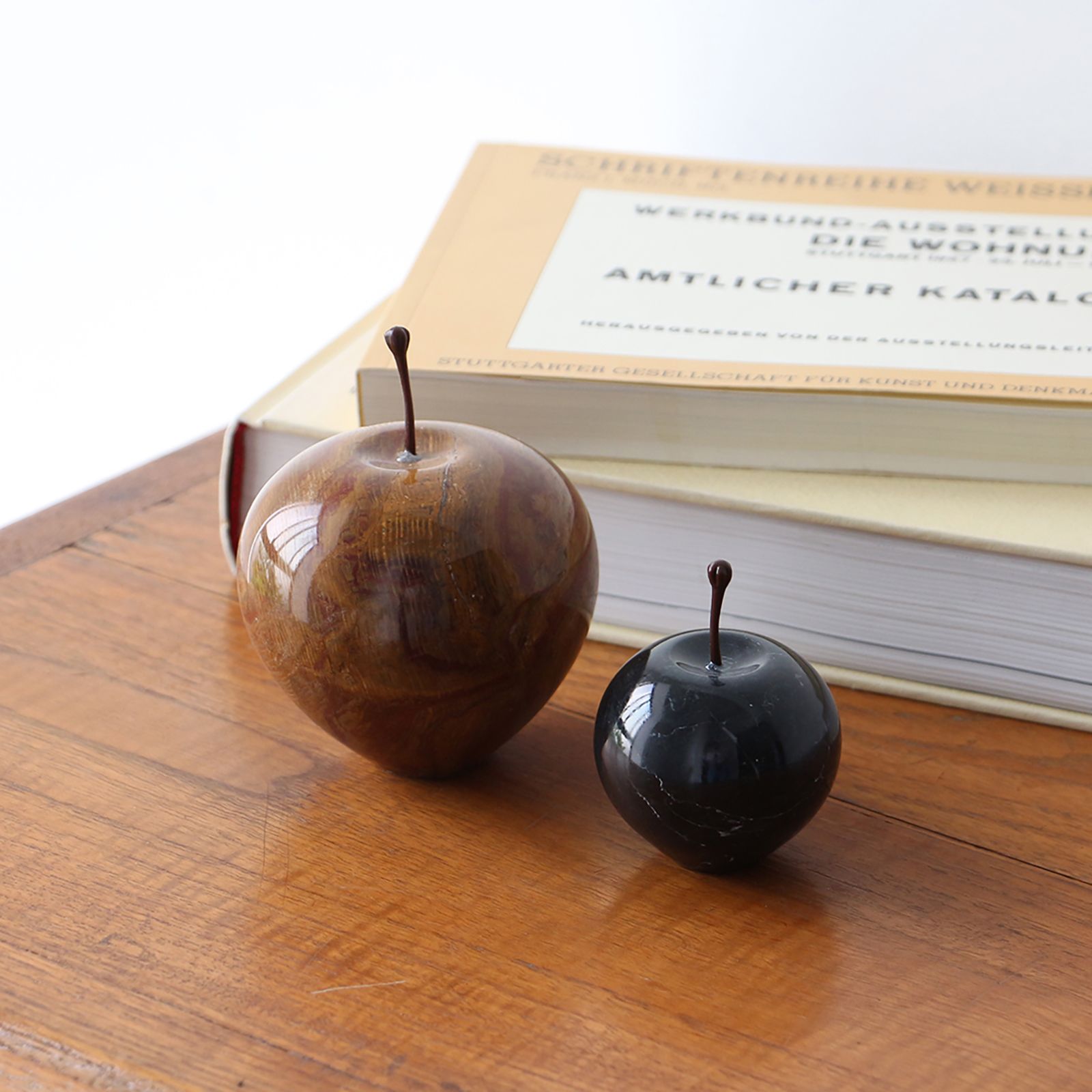 「Marble Apple Large」Brown