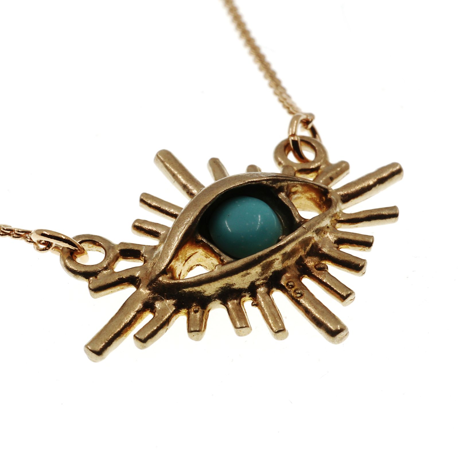 「Rock eye necklace」ネックレス ブルーアイ