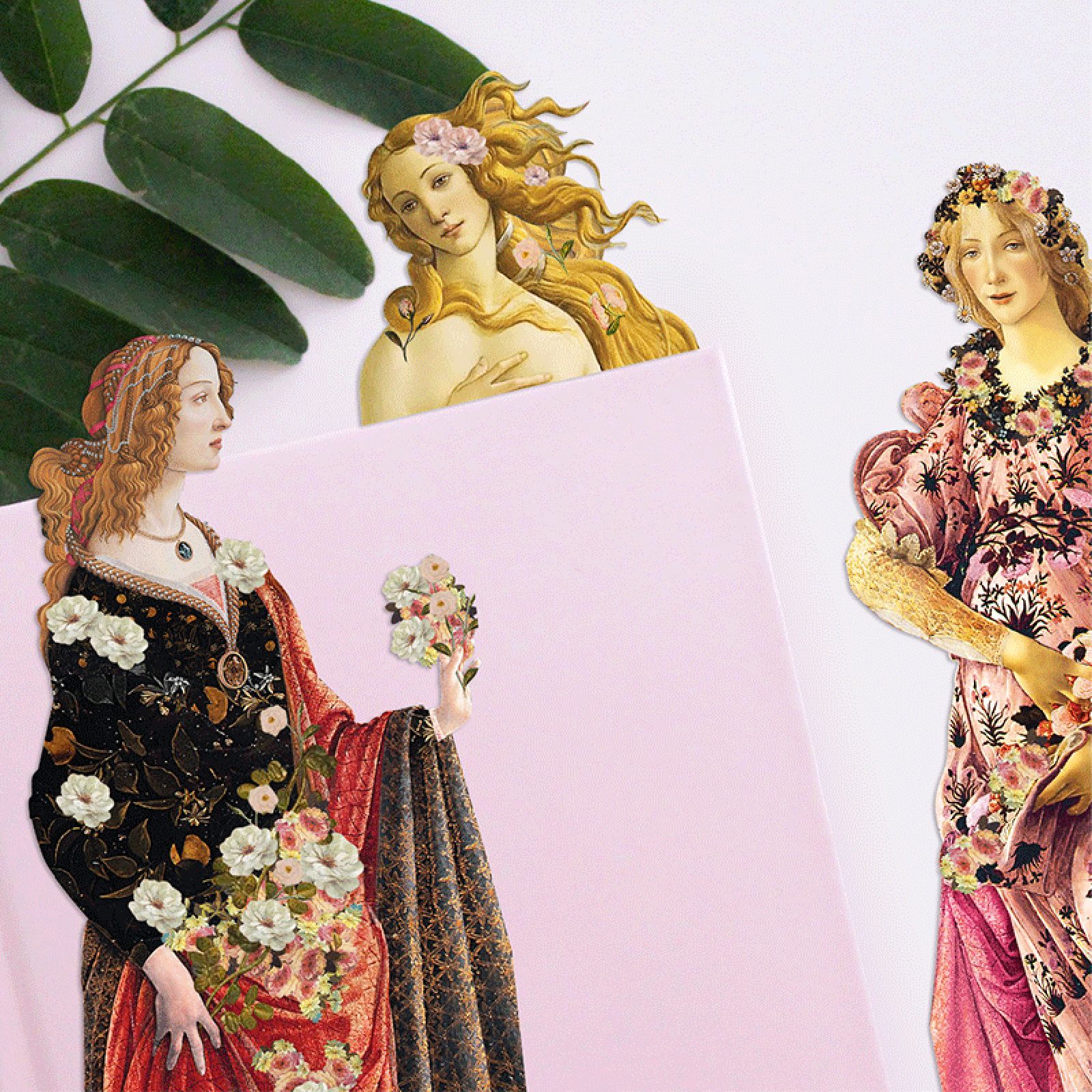 「5 BOOKMARKS "Botticelli"」ブックマーク MON PETIT ART フランス