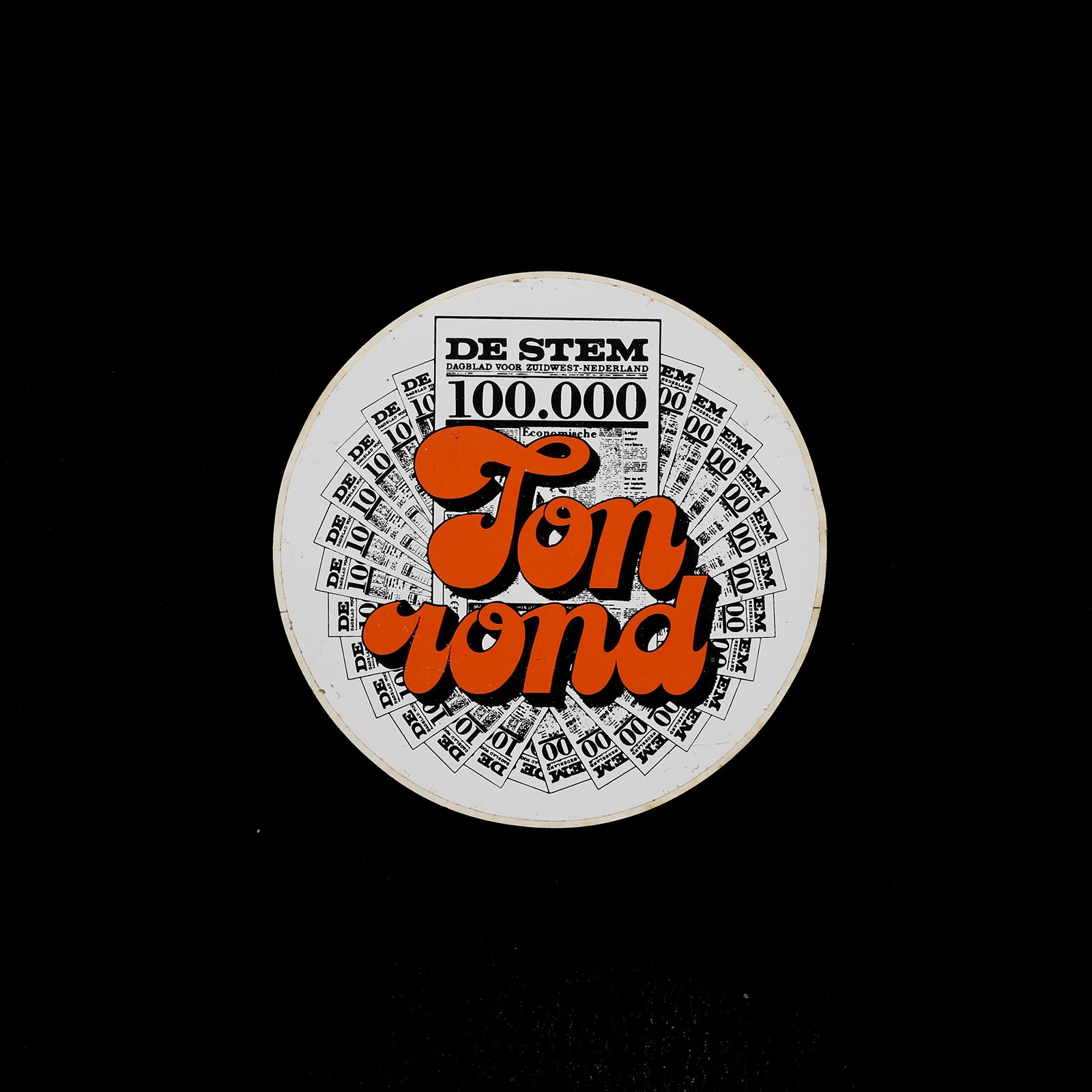 「TON ROND」ヴィンテージステッカー ヨーロッパ