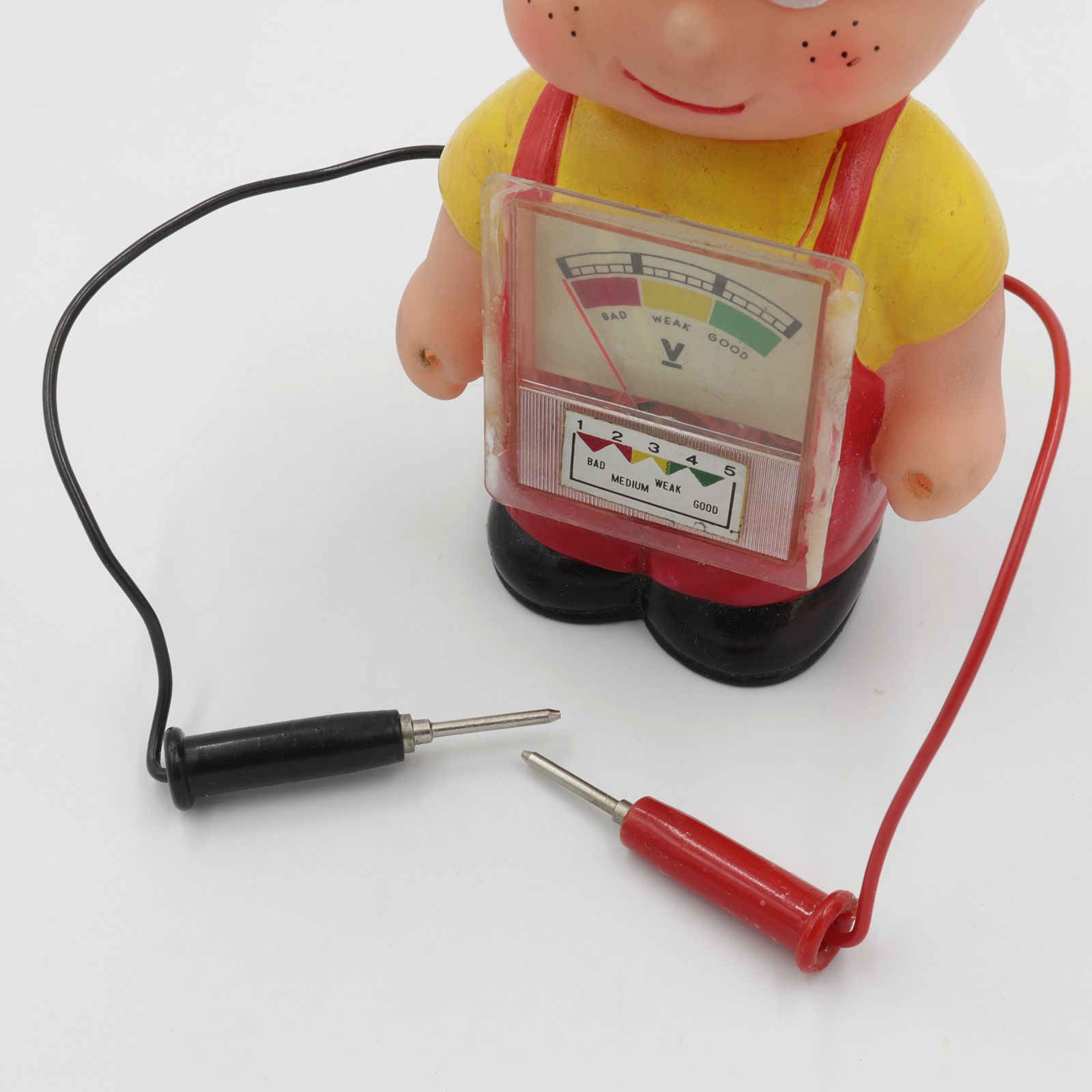 バッテリーチェッカービニールドール ソフビ 1950-1960s