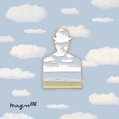 「Silhouette」ピンズ ルネ・マグリット