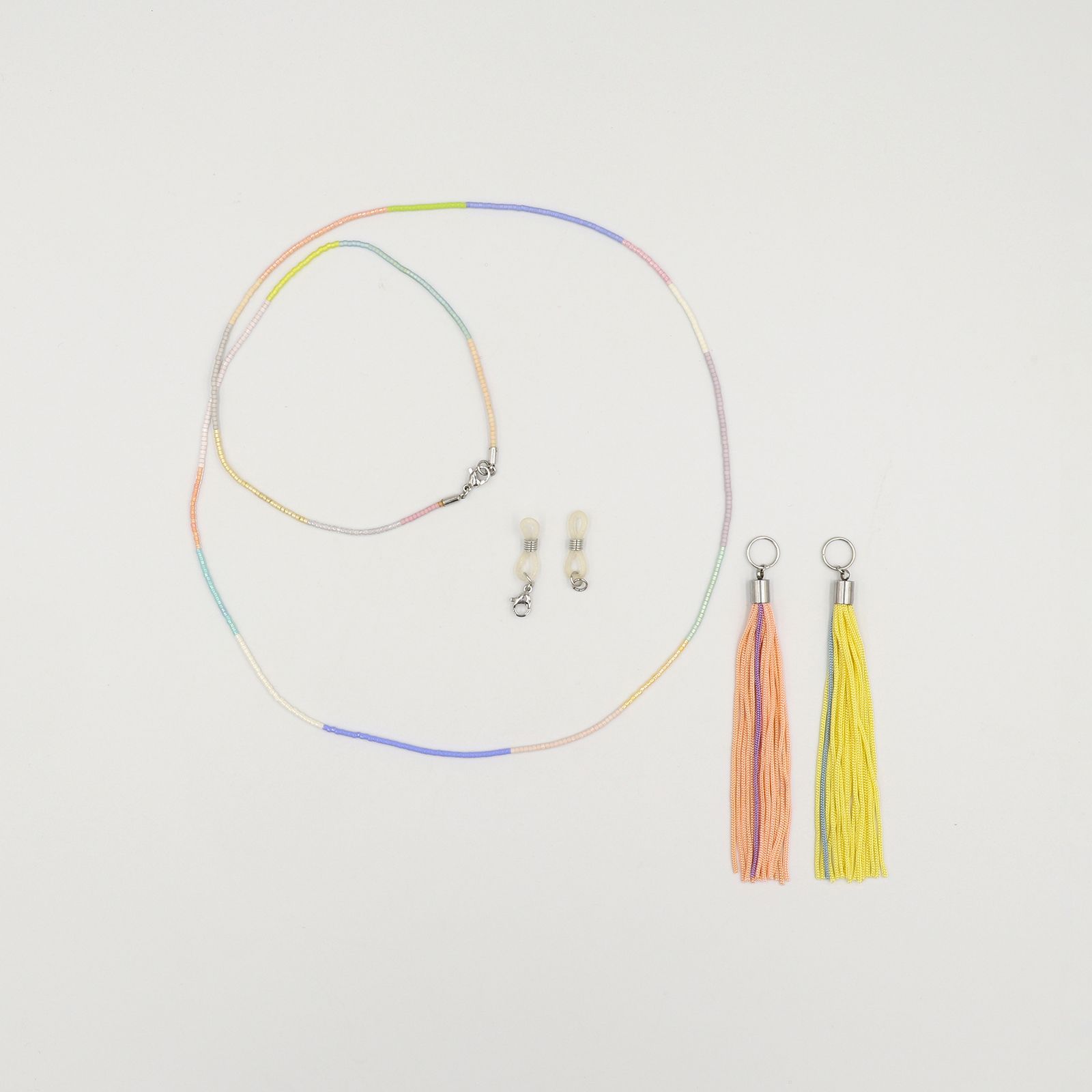 「LINE」グラスチェーン/ネックレス