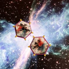 「TRIBO Hexagon」イヤリング【La cosmologie de sachikoism】