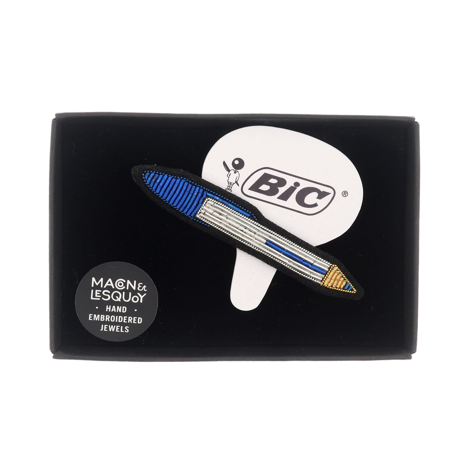 「BIC Ballpoint Pen」ブローチ